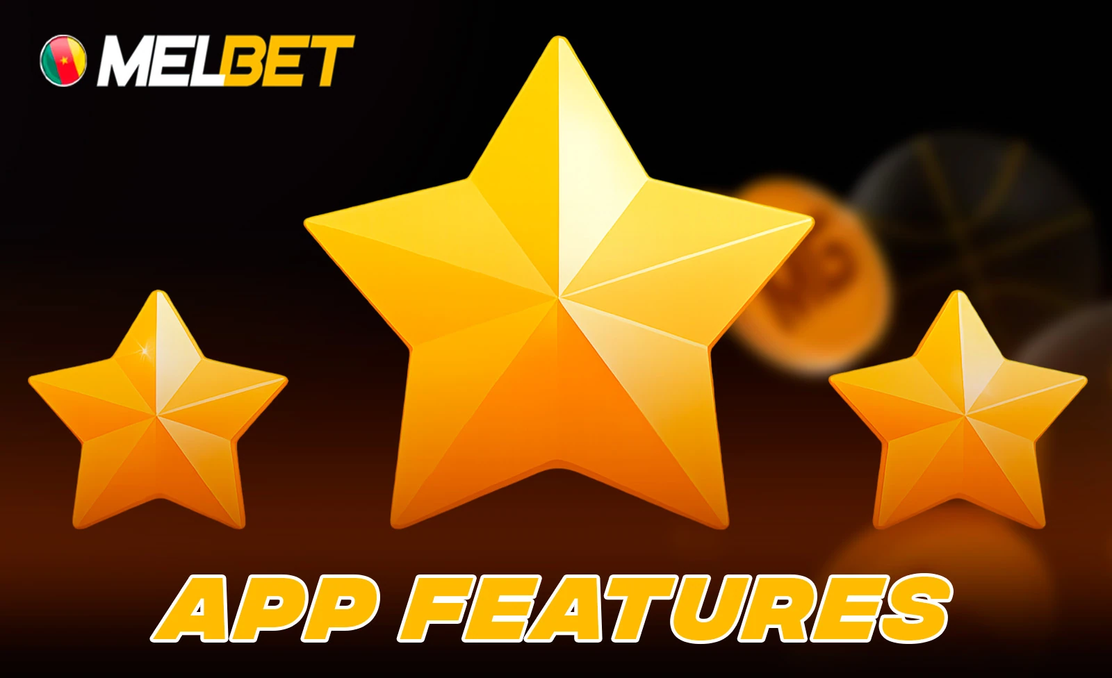 Main features available inside the Melbet mobile betting application