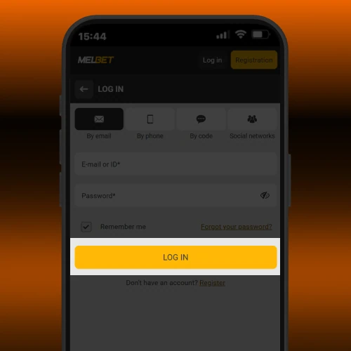 Confirm login Melbet Cameroon