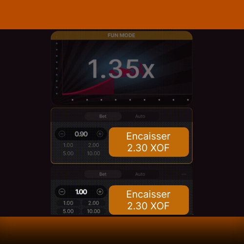 Bouton « Encaisser » pour retirer les gains Aviator