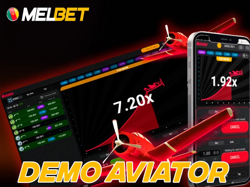 Aviator demo mode and real money betting options on Melbet