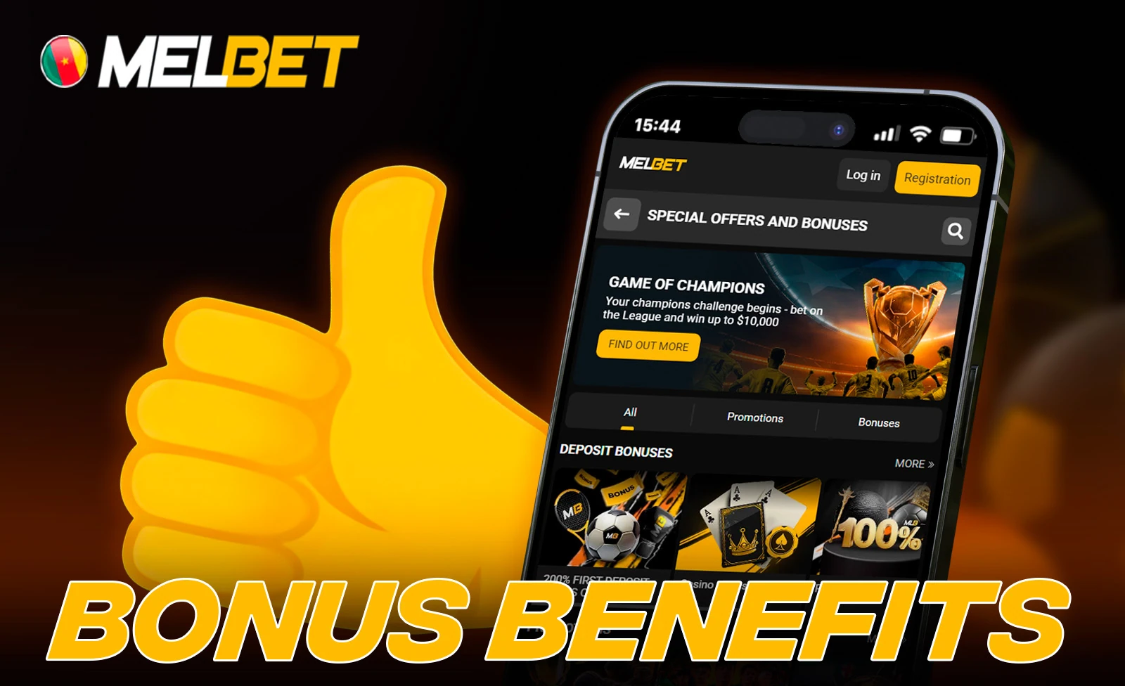 Benefits of the Melbet Cameroon Bonus Programme