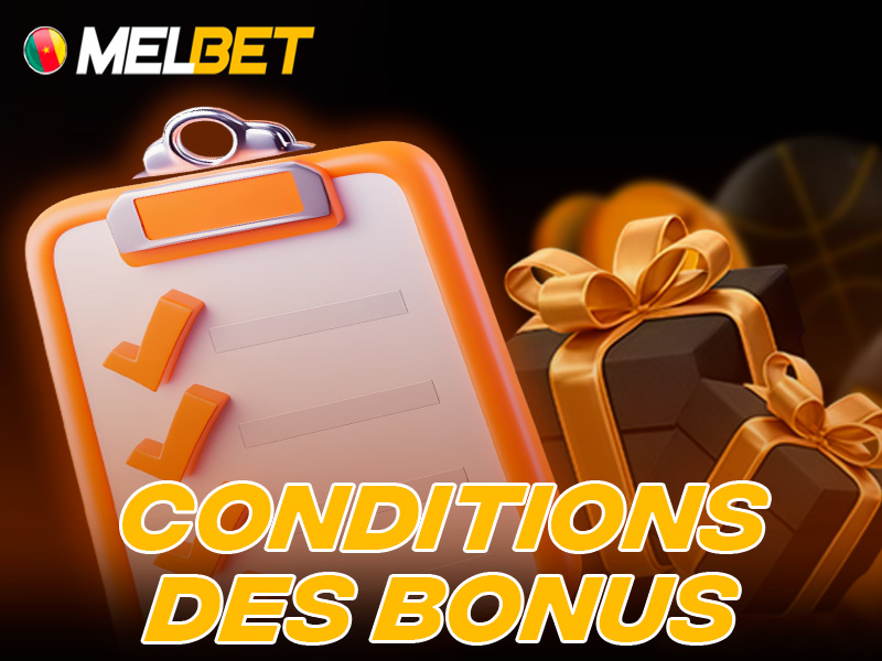 Liste des conditions générales des bonus Melbet