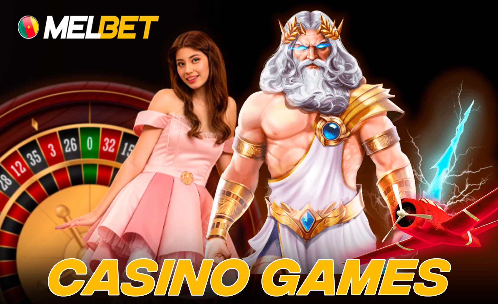 Variety of casino games available at Melbet Casino