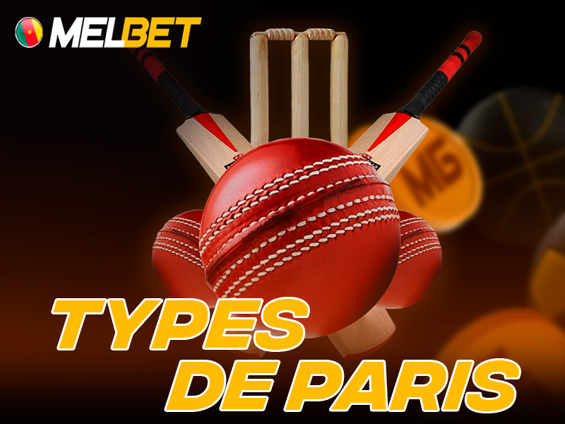 Différents types de paris disponibles sur le cricket