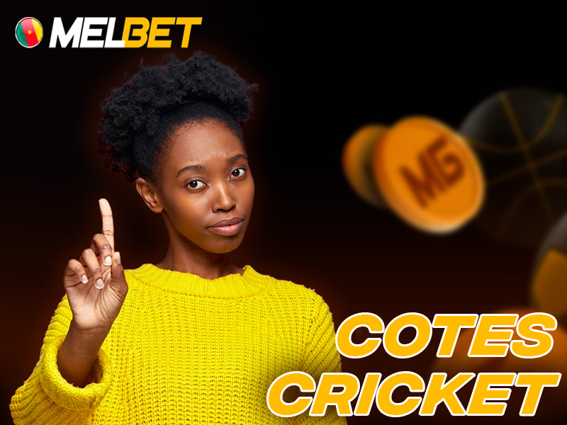 Cotes cricket Melbet expliquées