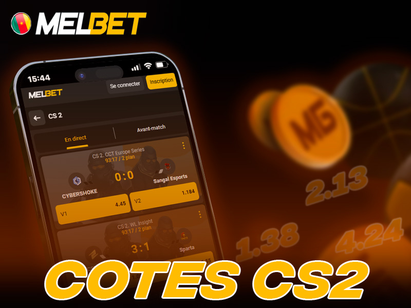 Comprendre les cotes CS2 sur Melbet