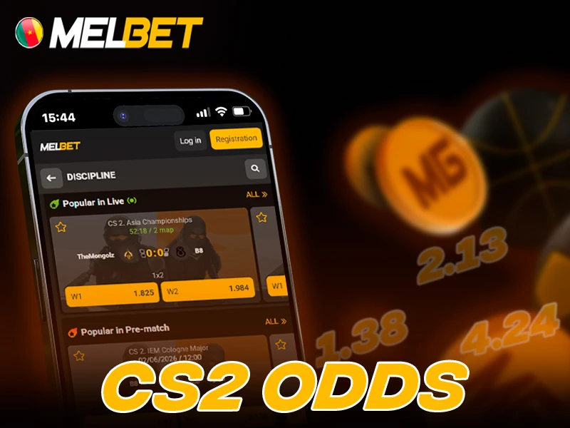 Competitive CS2 odds available on Melbet markets