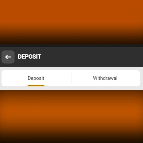 Open Deposit section Melbet Cameroon