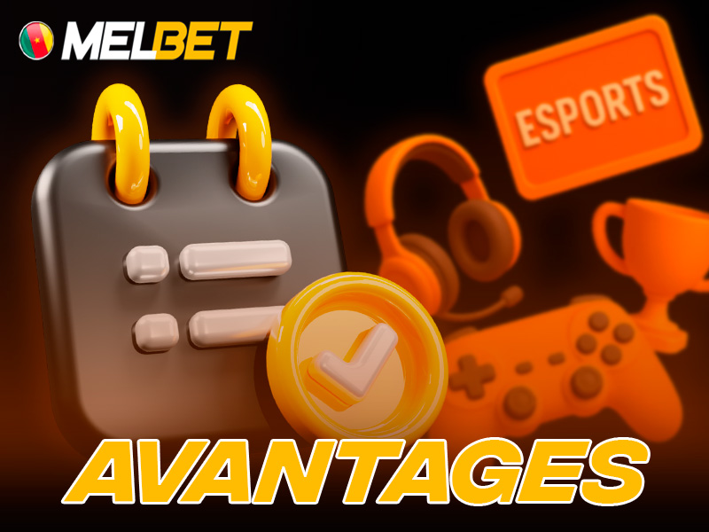 Avantages de choisir Melbet pour les paris eSport
