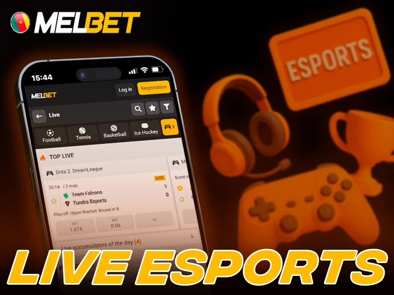 Live eSports betting at Melbet Cameroon