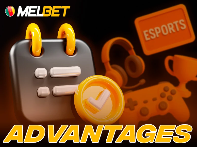 eSports betting advantages at Melbet Cameroon