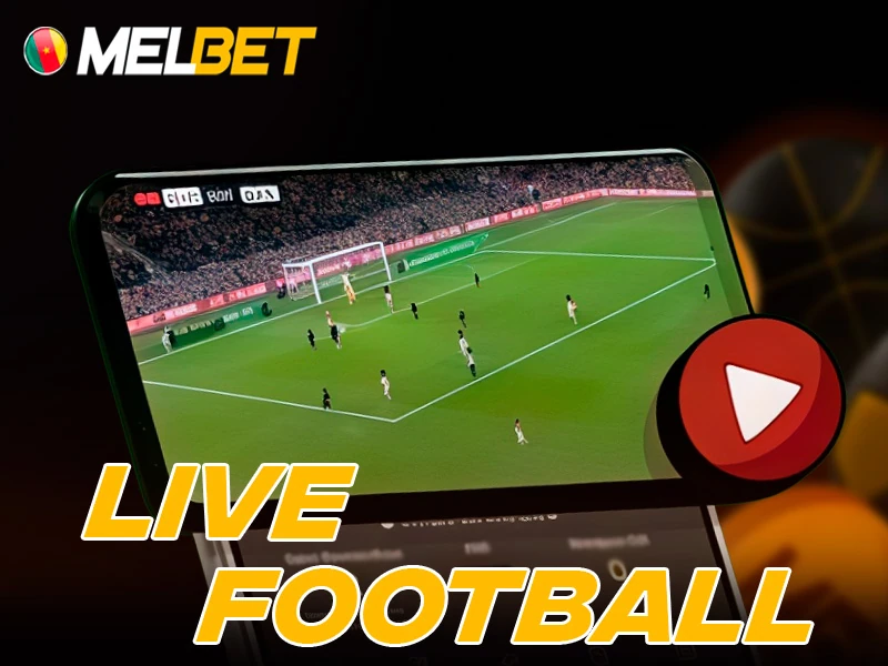 Live football betting with real time odds on Melbet