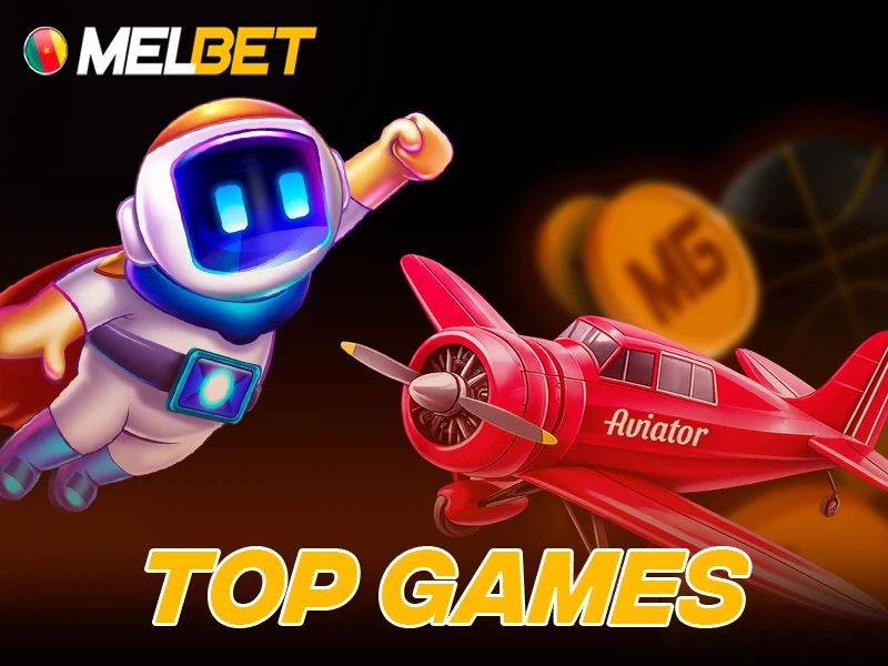Popular casino games including Aviator and Spaceman available on Melbet