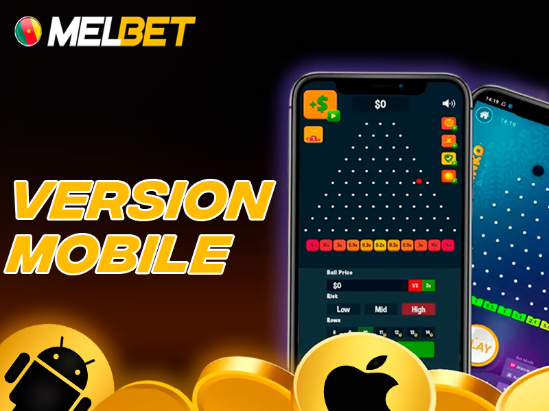 Jeu Plinko Melbet sur mobile Android et iOS