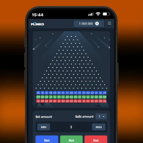 Set Plinko bet Melbet Cameroon
