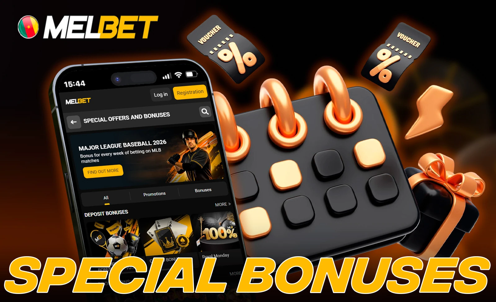 Extra Melbet promotions unlocked with promo codes