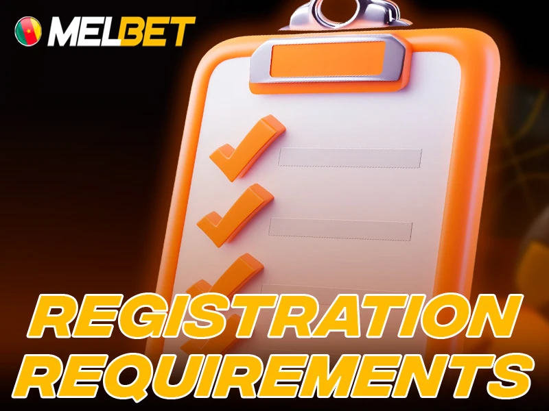 Basic Melbet Cameroon registration rules for new users