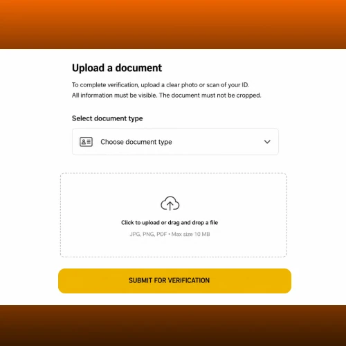 Verify account Melbet Cameroon