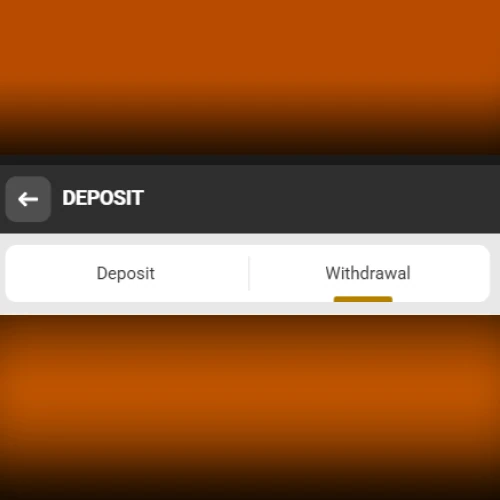 Open Withdrawal section Melbet Cameroon